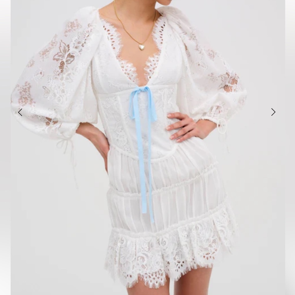For Love and Lemons Ellis Mini Dress